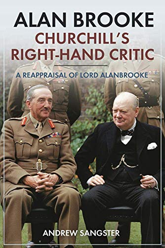 Book cover featuring portraits of Alan Brooke and Winston Churchill in uniform.