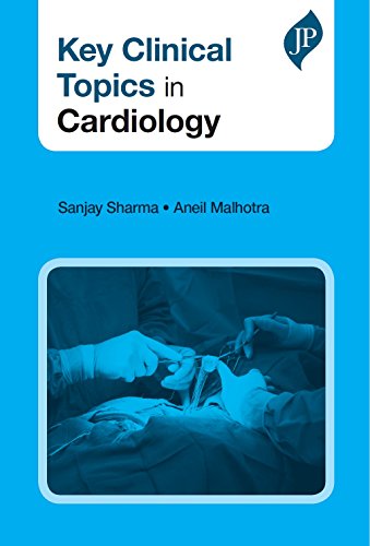 Book cover: "Key Clinical Topics in Cardiology" with surgical scene.