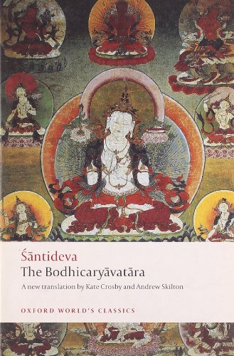 Book cover depicting a central, seated white figure surrounded by deities.