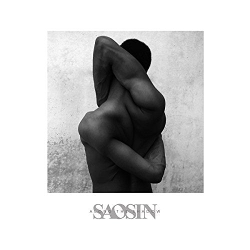 Black and white album cover for Saosin's "Along The Shadow" CD.