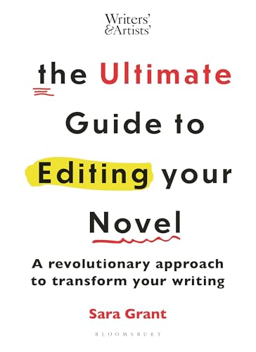White book cover with red and yellow text: "The Ultimate Guide to Editing your Novel.