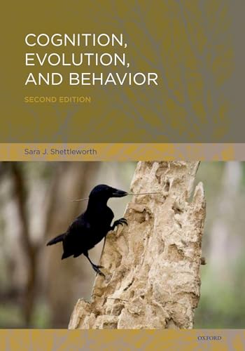 Book cover: "Cognition, Evolution, and Behavior," featuring a crow on driftwood.
