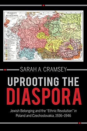 Book cover with historical map of Europe and bold red title.