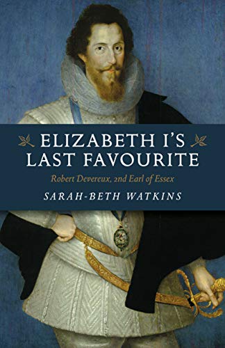 Book cover featuring a portrait of Robert Devereux, 2nd Earl of Essex.