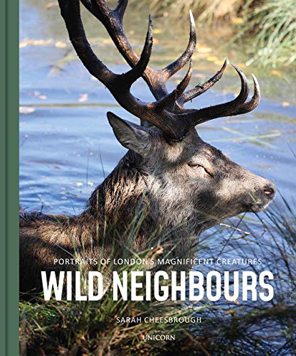 Book cover featuring a close-up portrait of a red deer stag.