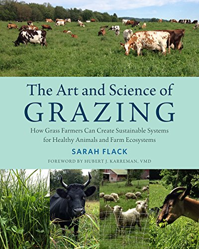 Book cover featuring cows, sheep, and goats in grassy fields.