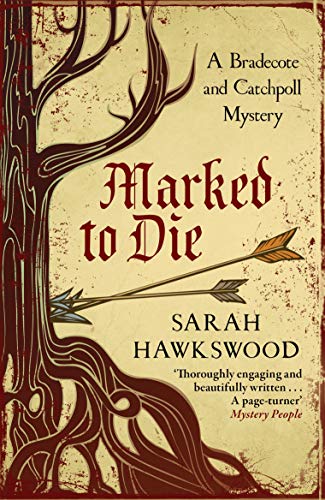 Book cover featuring a stylized dark tree with arrows embedded in the trunk.