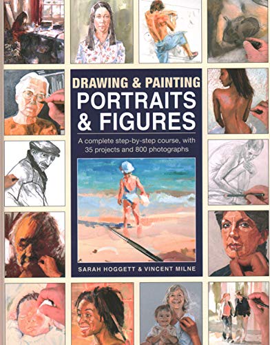 Book cover featuring diverse portrait and figure drawings and paintings.