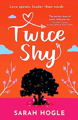 Book cover: orange background, tree with two figures reading beneath.