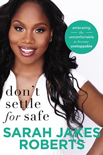 Book cover featuring Sarah Jakes Roberts, with teal text and title.