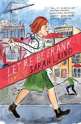 Book cover: watercolor illustration of a woman walking with a backpack.