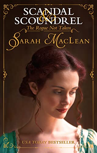 Book cover: woman in historical dress, title "The Rogue Not Taken.