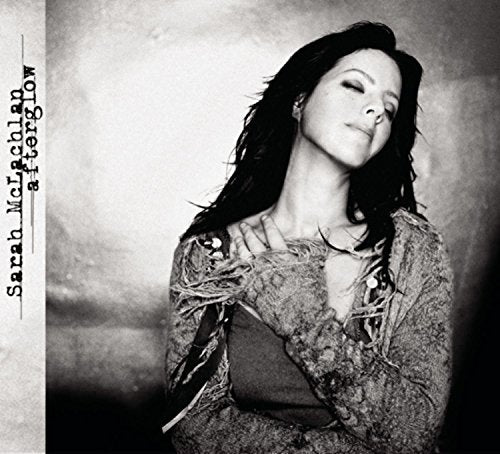 Black and white album cover of Sarah McLachlan looking downward.