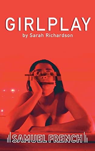 Book cover: "GirlPlay" with a woman partially obscured by red lines.