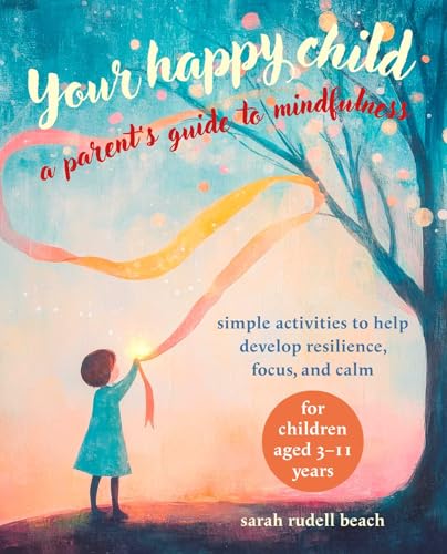Book cover with a child reaching for a ribbon under a tree.