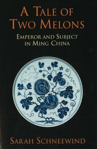 Book cover: “A Tale of Two Melons” with a porcelain design.