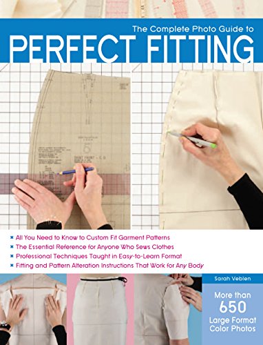 Book cover showing sewing pattern adjustments and fitting techniques.