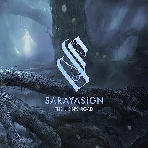 CD cover: dark forest scene with glowing figure and ornate logo.