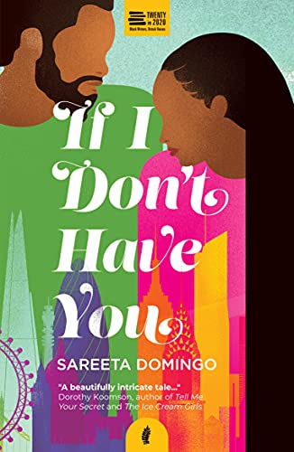 Book cover: two silhouetted figures with colorful text and city skyline.