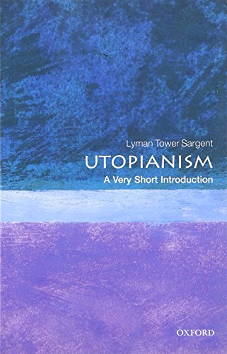 Small paperback book cover with text: “Utopianism,” part of a “Very Short Introductions” series.