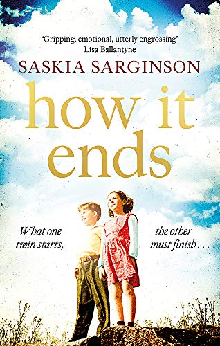 Book cover: two children stand on a hill under a cloudy sky.