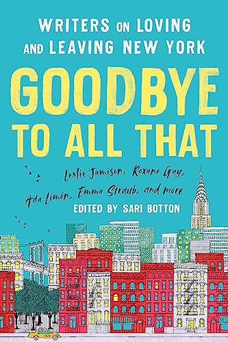 Book cover with illustrated New York City skyline and bold yellow title.