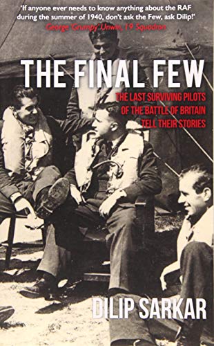 Book cover featuring a black and white photo of three RAF pilots.