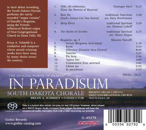 Sarti / Durufle / South Dakota - In Paradisum: The Healing Powe [CD]