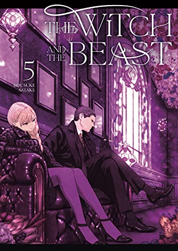Manga cover: two figures seated in a lavish, purple-toned room.