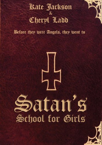 DVD cover for "Satan's School for Girls" with a cross and title.