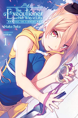 Manga cover featuring a blonde woman holding a pocket watch and sword.