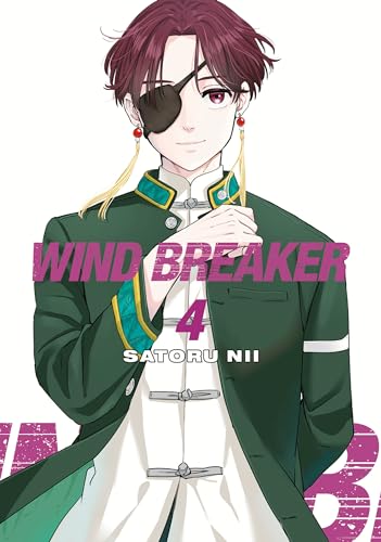 Manga cover featuring a young man with an eyepatch and dark red hair.
