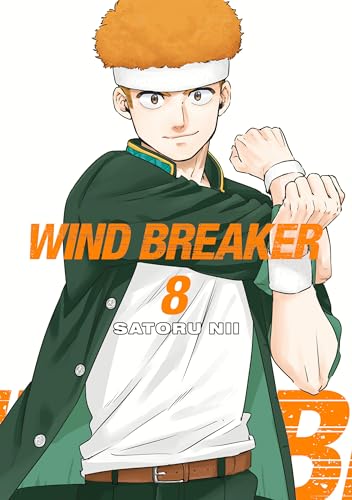 Manga cover featuring a young man with orange hair wearing a green jacket.