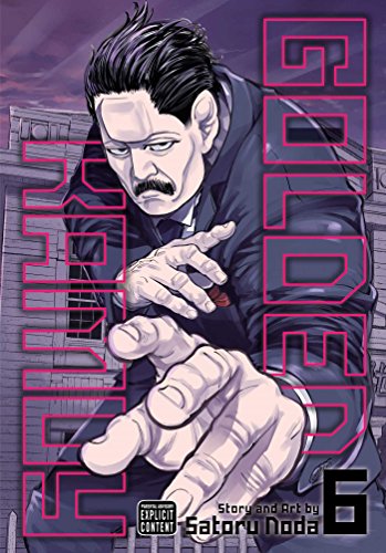 Manga cover featuring a man in a suit reaching forward against a city background.
