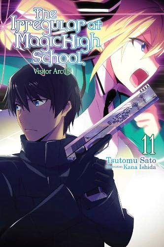 Light novel cover with two anime-style characters and the number 11.