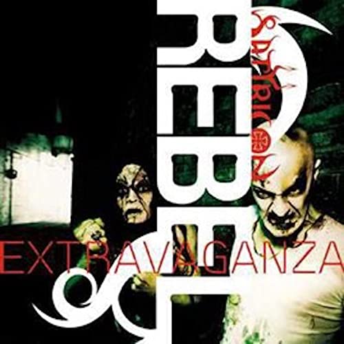 Dark album cover featuring two figures with painted faces and dramatic lighting.