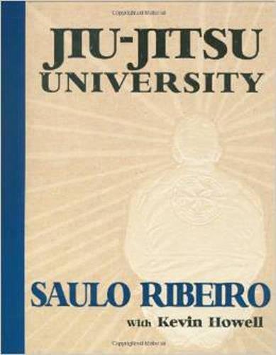Book cover for “Jiu-Jitsu University” by Saulo Ribeiro, with a circular design.