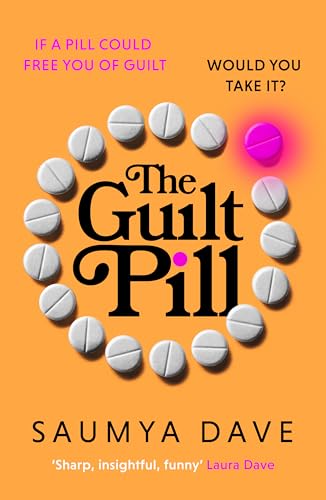 Book cover with white pills arranged in a circle around the title on orange.