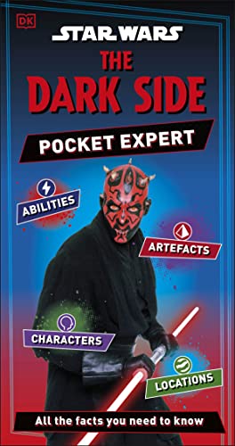 Star Wars Dark Side Pocket Expert book featuring Darth Maul with a red lightsaber.