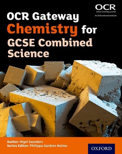 Textbook cover for OCR Gateway Chemistry GCSE Combined Science.