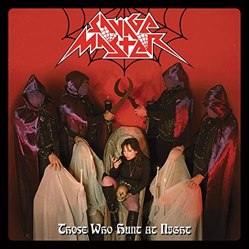 Album cover: hooded figures surrounding a person with a skull.
