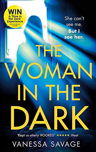 Book cover: dark blue with yellow title and silhouetted figure at a window.