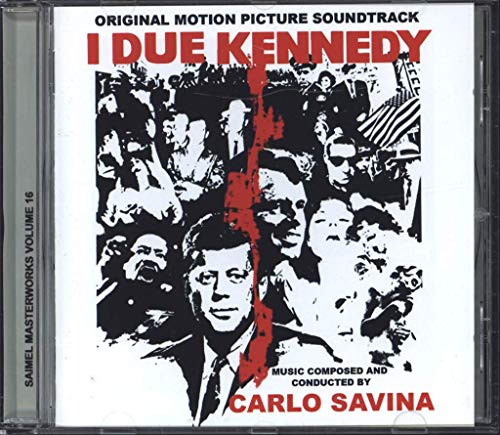 CD case for "I Due Kennedy" soundtrack featuring John F. Kennedy’s portrait.