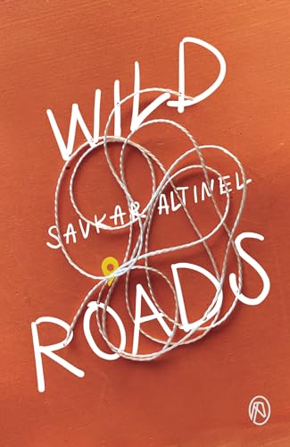Book cover with white text and scribbled lines on an orange background.