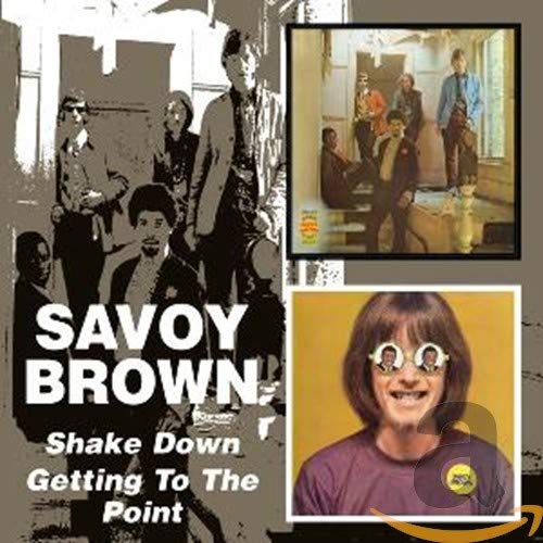 Savoy Brown CD cover with band photos in black and white and color.