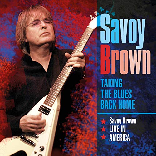 Savoy Brown album cover featuring a guitarist with a white guitar.