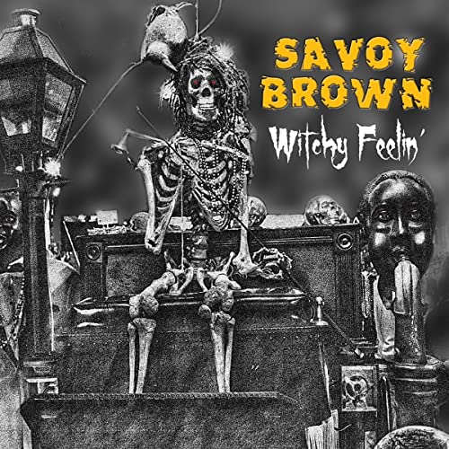 CD cover: skeletal figure with a bird, spooky and gothic imagery.