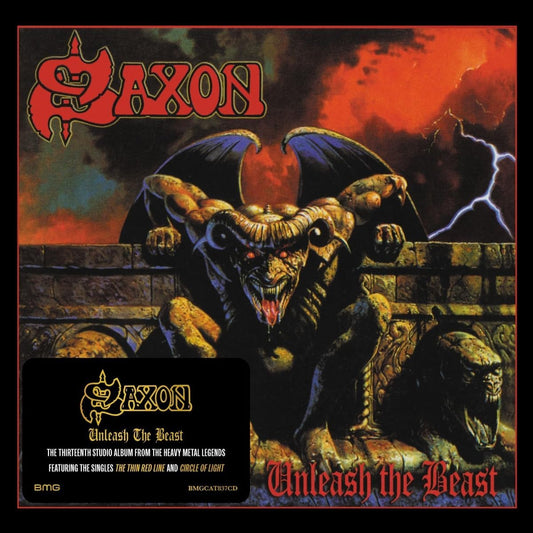 "CD cover art featuring a gothic illustration of a gargoyle-like creature."