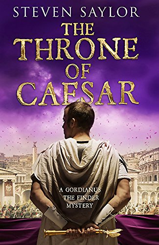 Book cover featuring a man in a toga looking over ancient Rome.