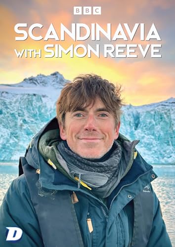 DVD cover featuring Simon Reeve in front of a glacier landscape.